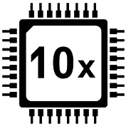 10 cores CPU