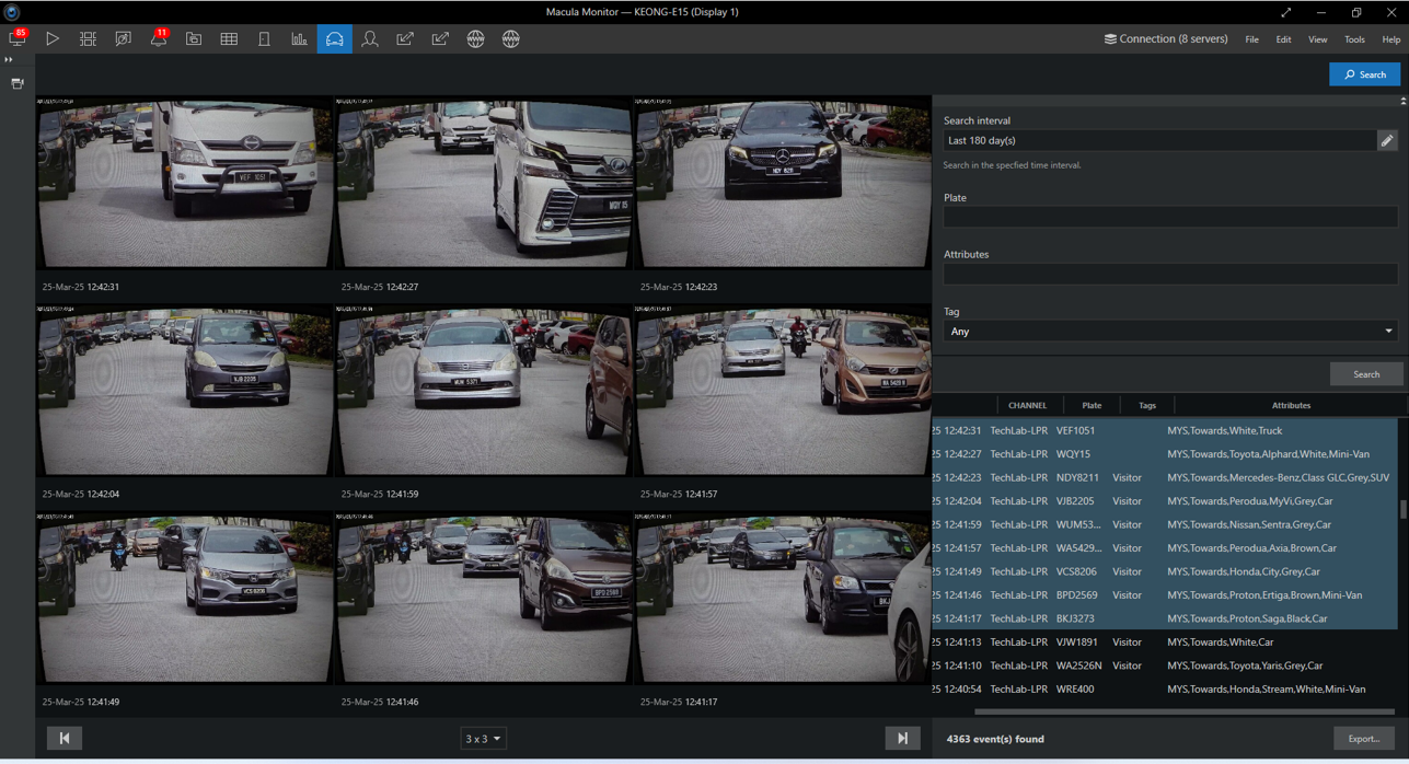 License Plate Recognition (LPR)